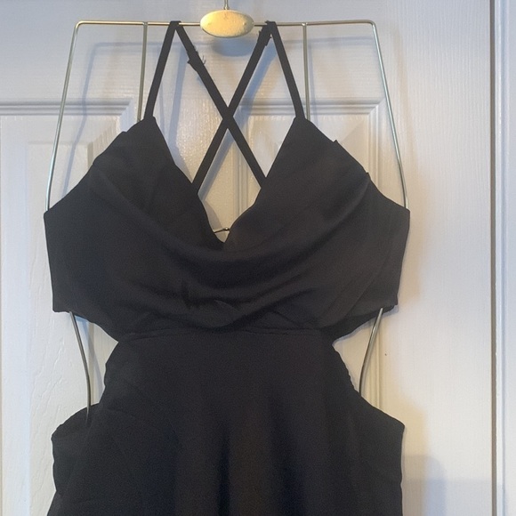 NWT SHE + SKY Black Maxi Dress Size L #168 - Picture 2 of 11